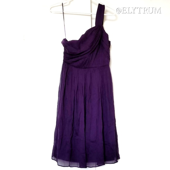 J. Crew Lucienne one strap silk dress - Picture 2 of 5